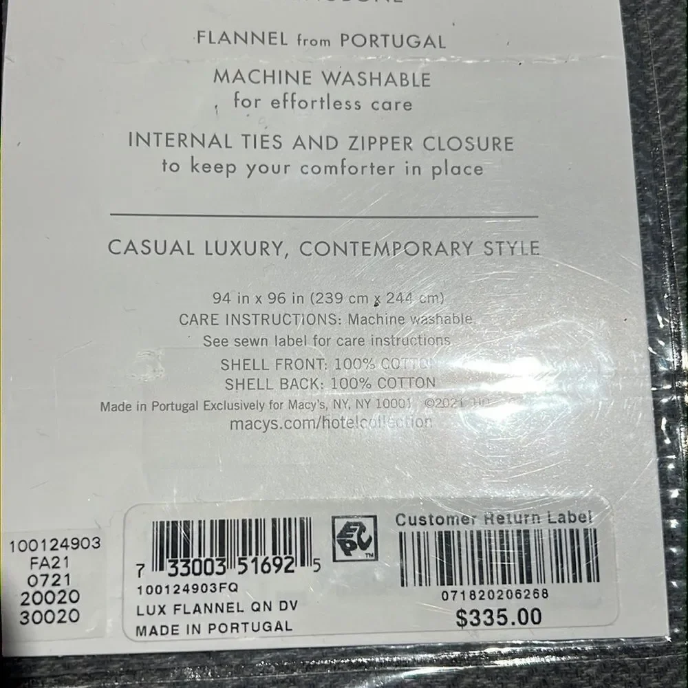 Hotel Collection this brand